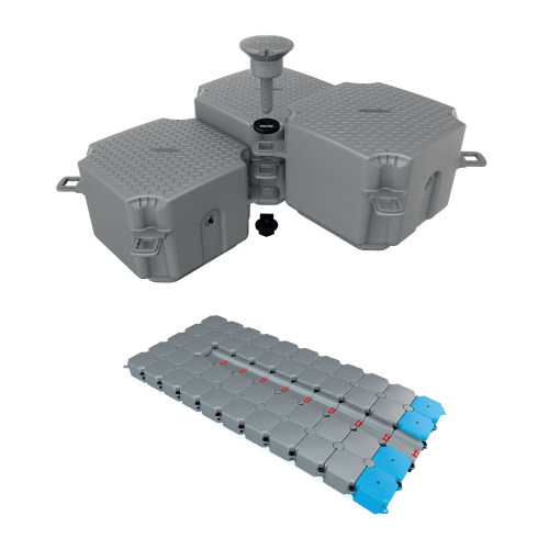 Modular cubic pontoons and lifts