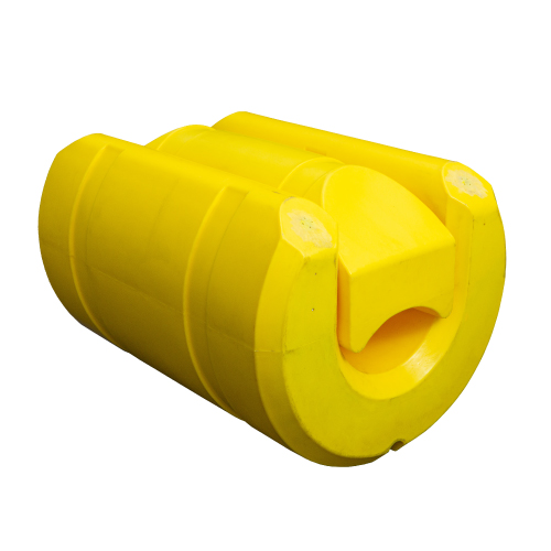 Dredger pipe pontoons