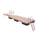 Set of floating pontoon 2.4 x 6 m (6x240L) Set of floating pontoon 2.4 x 6 m (6x240L)