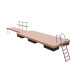 Set of floating pontoon 2.4 x 6 m (6x240L) Set of floating pontoon 2.4 x 6 m (6x240L)