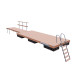 Set of floating pontoon 2.4 x 6 m (6x240L) Set of floating pontoon 2.4 x 6 m (6x240L)