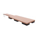 Set of floating pontoon 2.4 x 6 m (6x240L) Set of floating pontoon 2.4 x 6 m (6x240L)