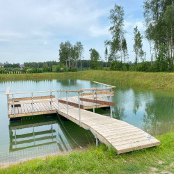 Set of floating pontoon 6 x 2 m (6x330L)