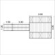 Set of floating pontoon 4 x 4 m (6x330L)