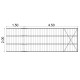 Set of floating pontoon 4.5 x 2 m (1x700L) Set of floating pontoon 4.5 x 2 m (1x700L)