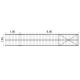 Set of floating pontoon 6 x 1.2 m (1x700L) Set of floating pontoon 6 x 1.2 m (1x700L)