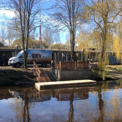 Modular pontoon color beige 1500x3000x330mm (1500L)