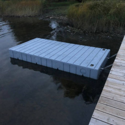 Modular pontoon color gray 1500x3000x330mm (1500L)