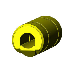 Slurry pipeline floats 220-280