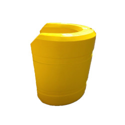 Slurry pipeline floats 420-650