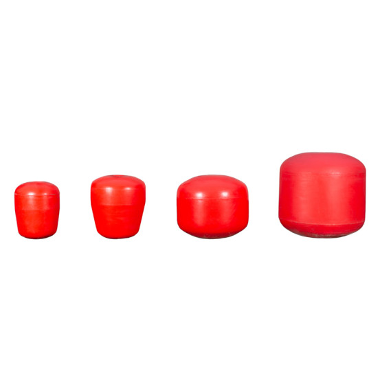 Mooring buoy with rod